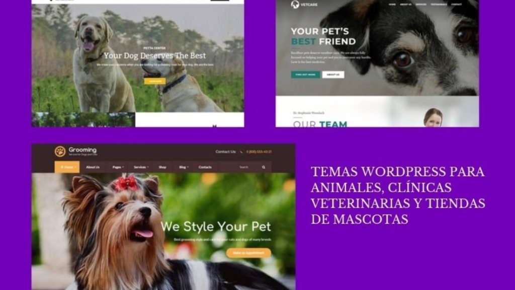 Temas Wordpress para animales
